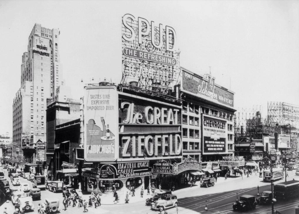 THE GREAT ZIEGFELD TWENTY YEARS BEFORE THE LATE SHOW